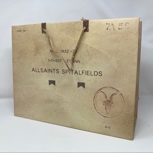 Allsaints Spitalfields Shopping Bag